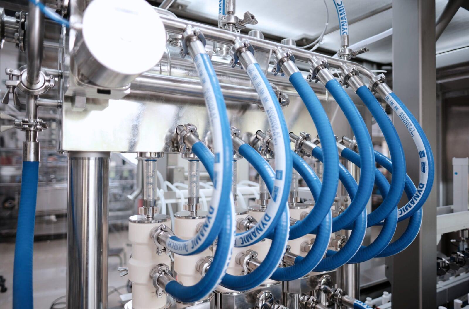 Rotzinger PharmaPack VarioFill Filling and Capping Machine Clean in Place System